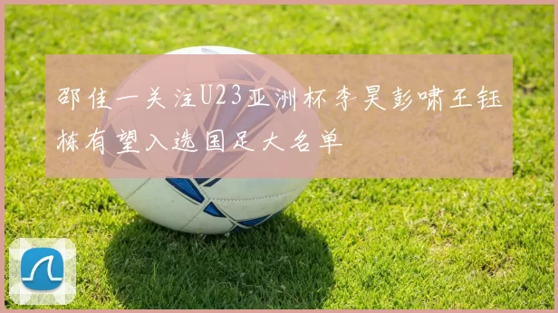 邵佳一关注U23亚洲杯李昊彭啸王钰栋有望入选国足大名单